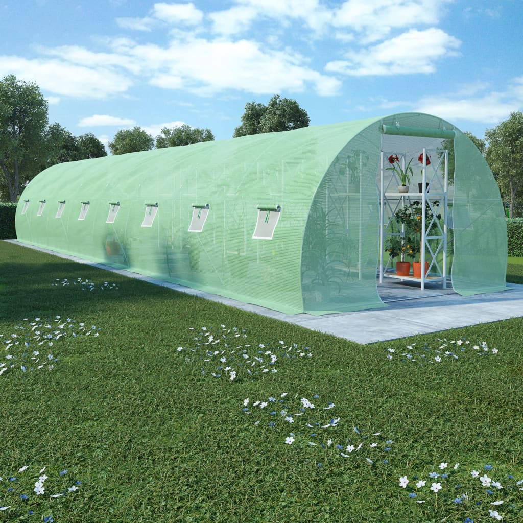 vidaXL Greenhouse Outdoor Grow House Green House for Plant Growing Gardening-9