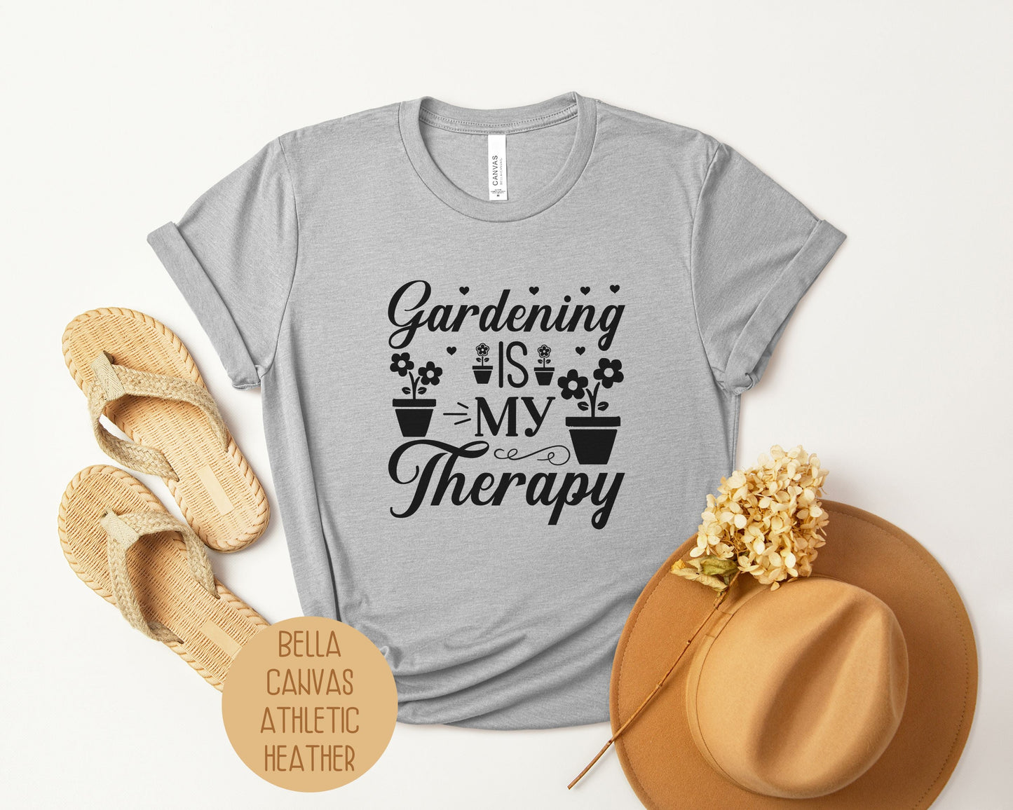 Gardening is My Therapy Shirt-2