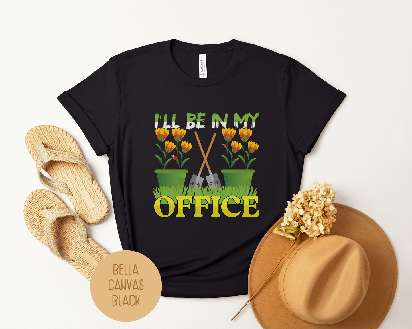 I'll Be In My Office Gardening Shirt-1