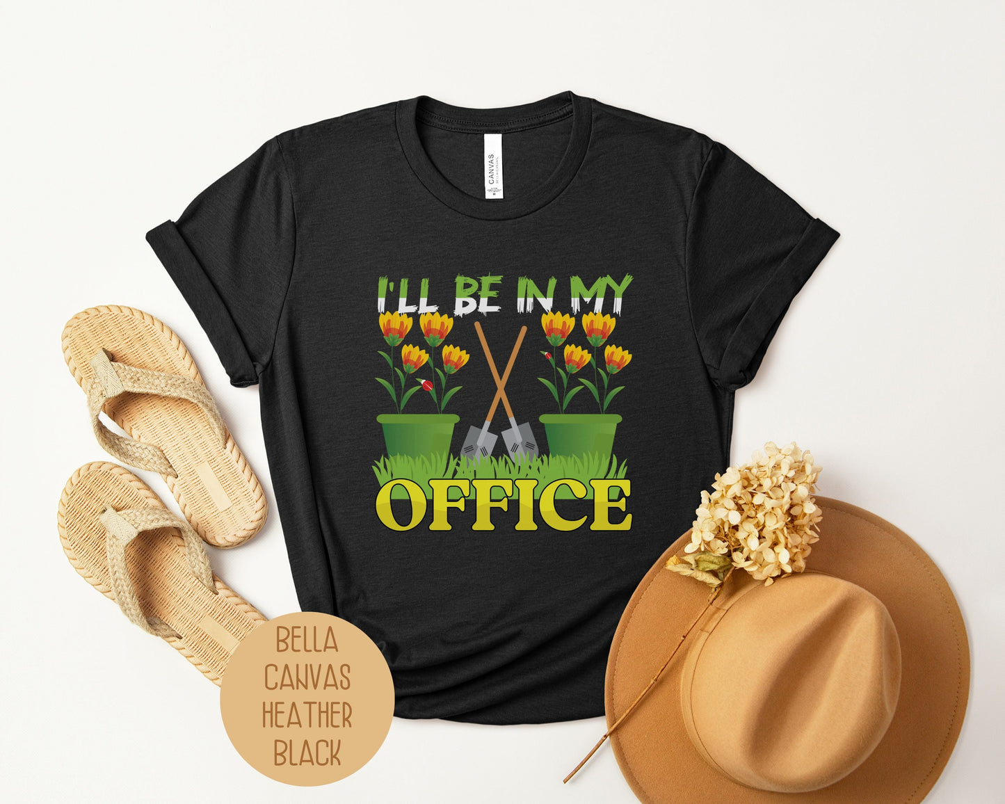 I'll Be In My Office Gardening Shirt-5