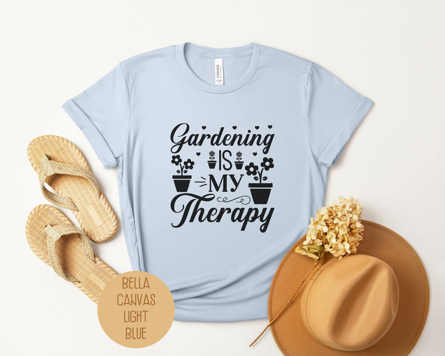 Gardening is My Therapy Shirt-9