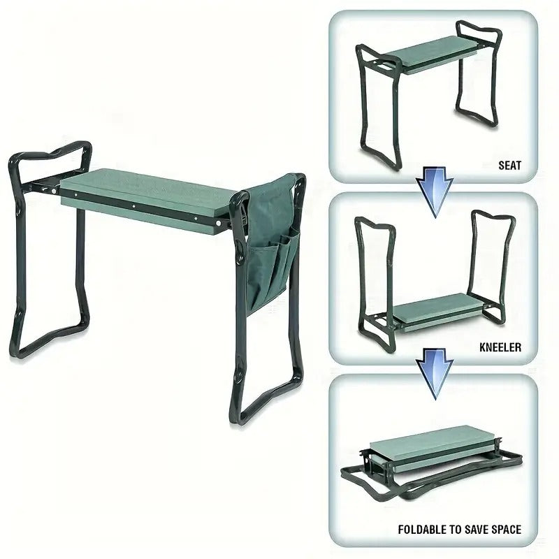 Foldable Garden Kneeler with Tool Bags (3pcs)-1