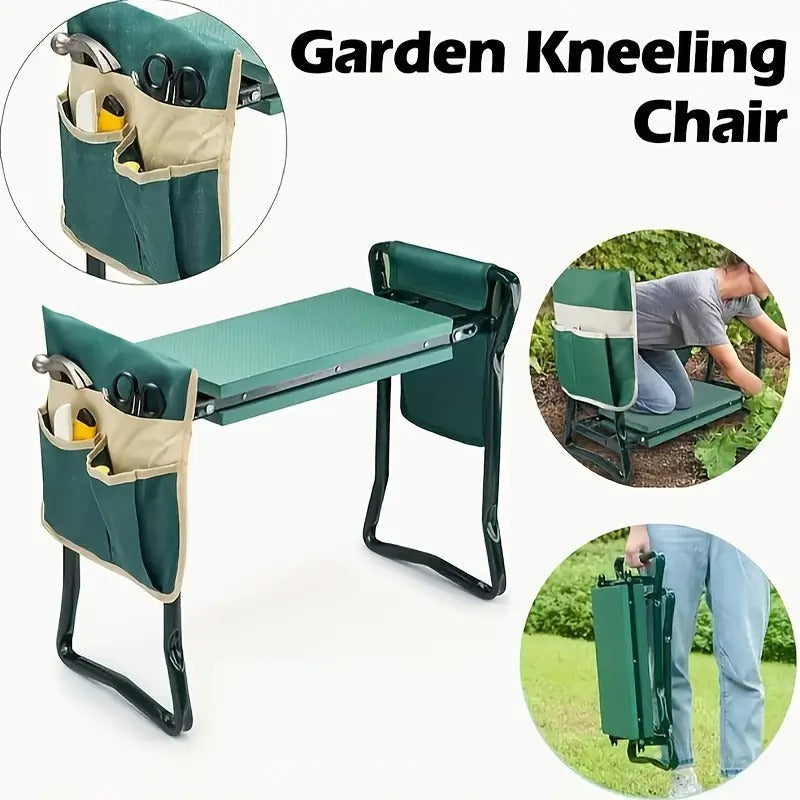 Foldable Garden Kneeler with Tool Bags (3pcs)-4