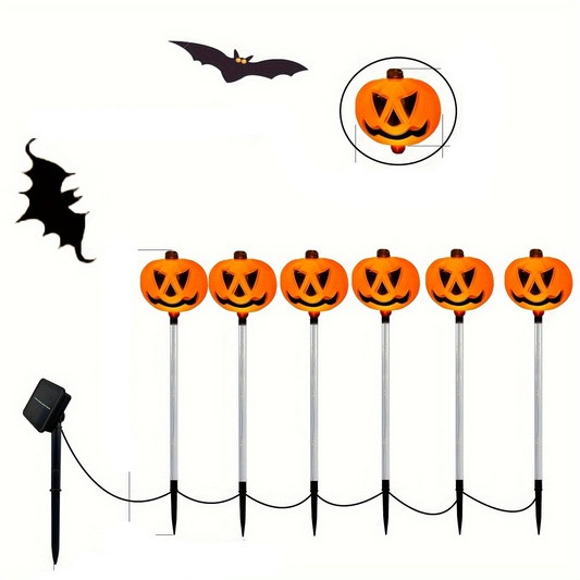 Solar-Powered Halloween Pumpkin Lights-0